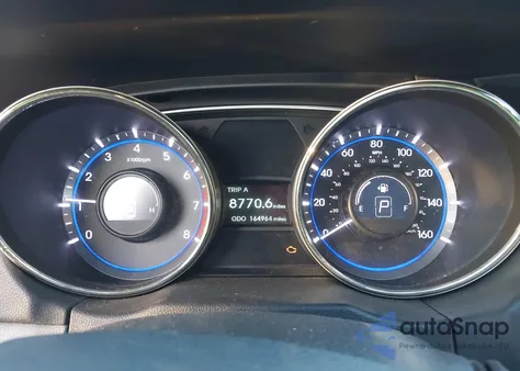 2013 Hyundai Sonata Limited 2.0T z USA, uszkodzony, nr VIN 5NPEC4AB2DH591655